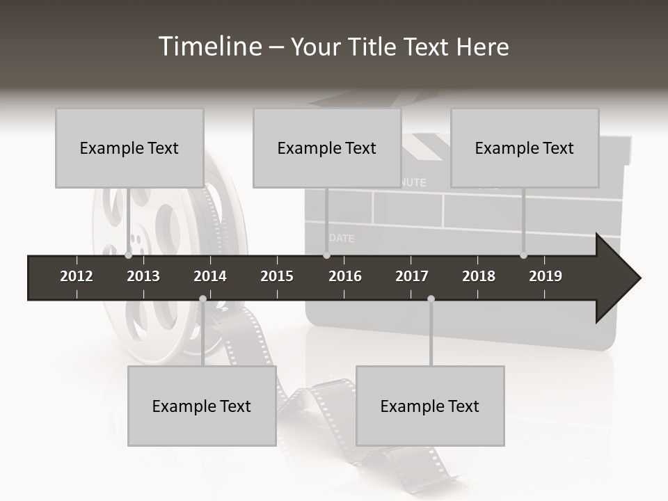Video Cinema I Olated PowerPoint Template