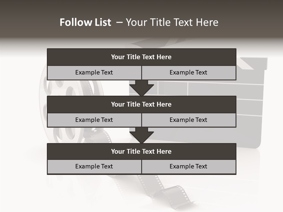 Video Cinema I Olated PowerPoint Template