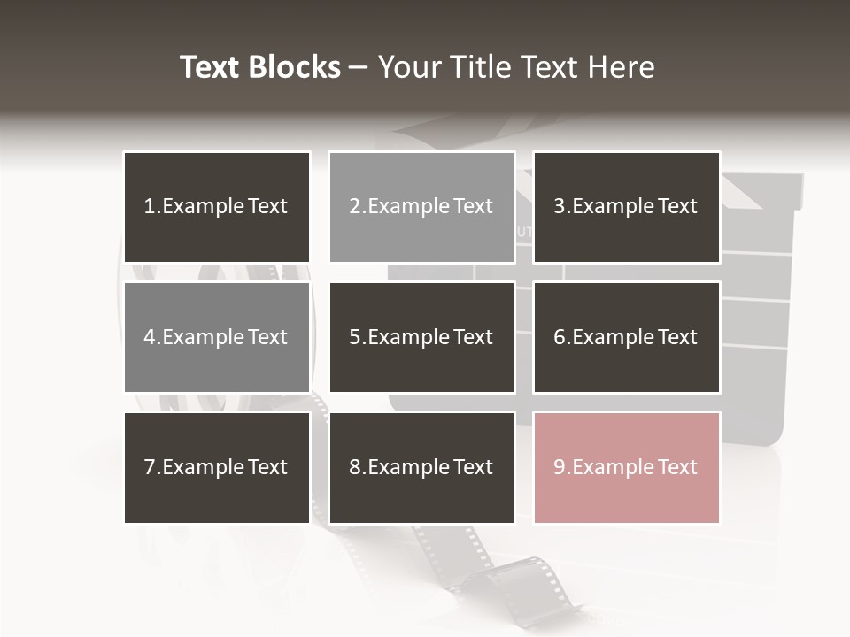 Video Cinema I Olated PowerPoint Template