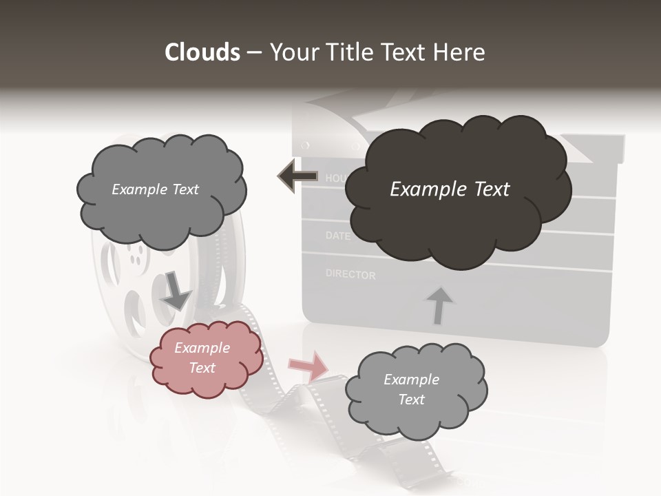 Video Cinema I Olated PowerPoint Template