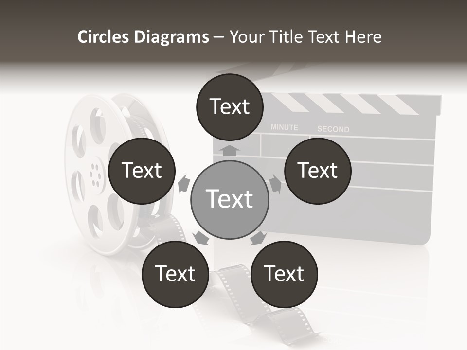 Video Cinema I Olated PowerPoint Template
