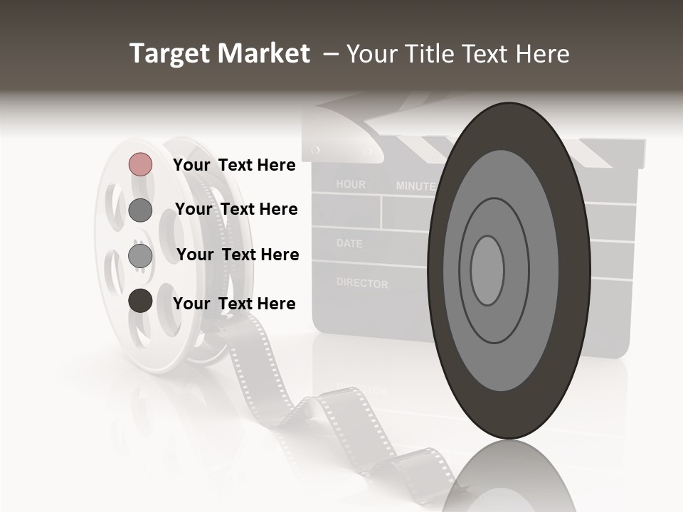 Video Cinema I Olated PowerPoint Template