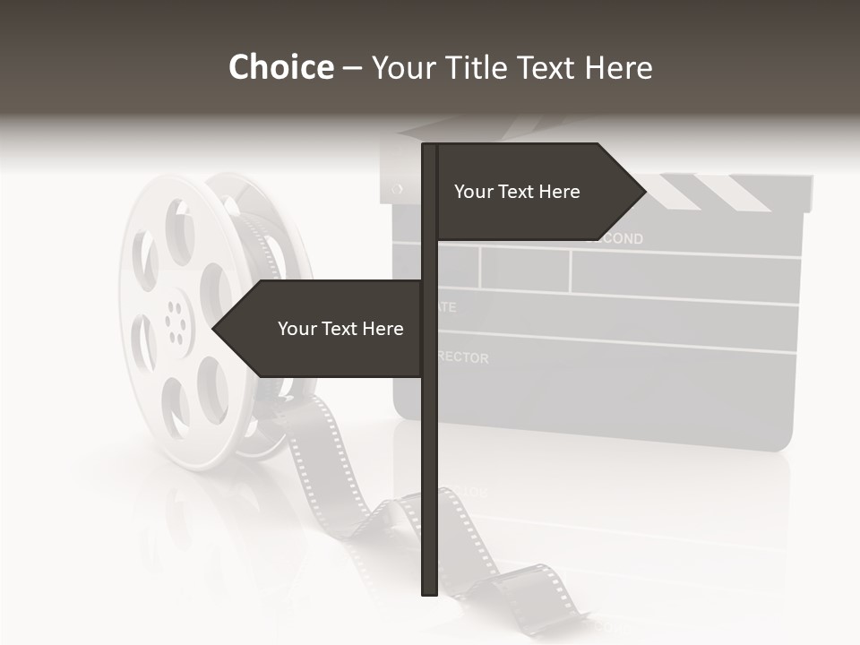 Video Cinema I Olated PowerPoint Template