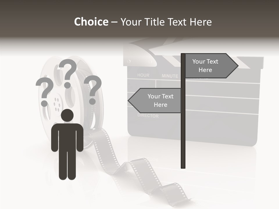 Video Cinema I Olated PowerPoint Template