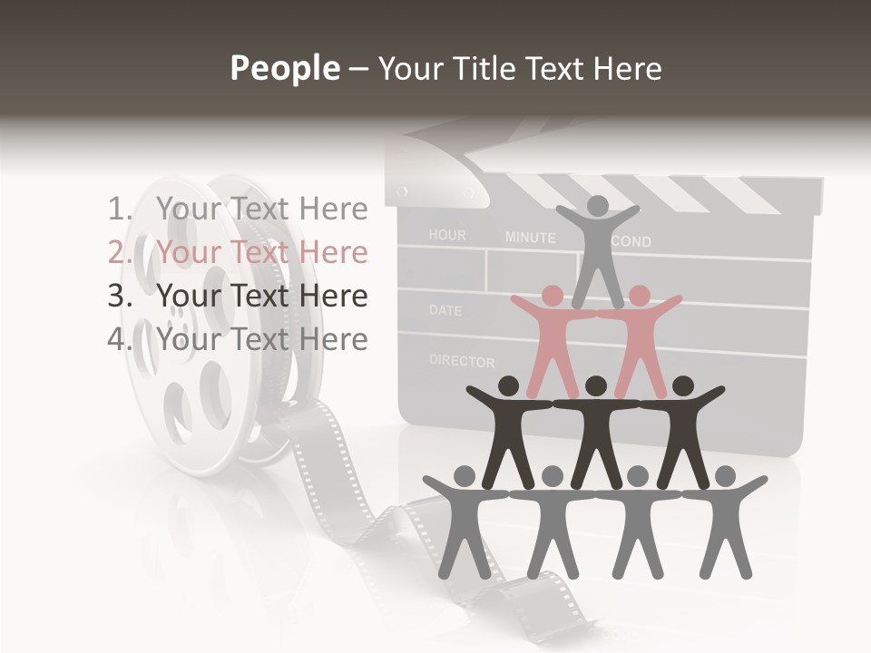Video Cinema I Olated PowerPoint Template