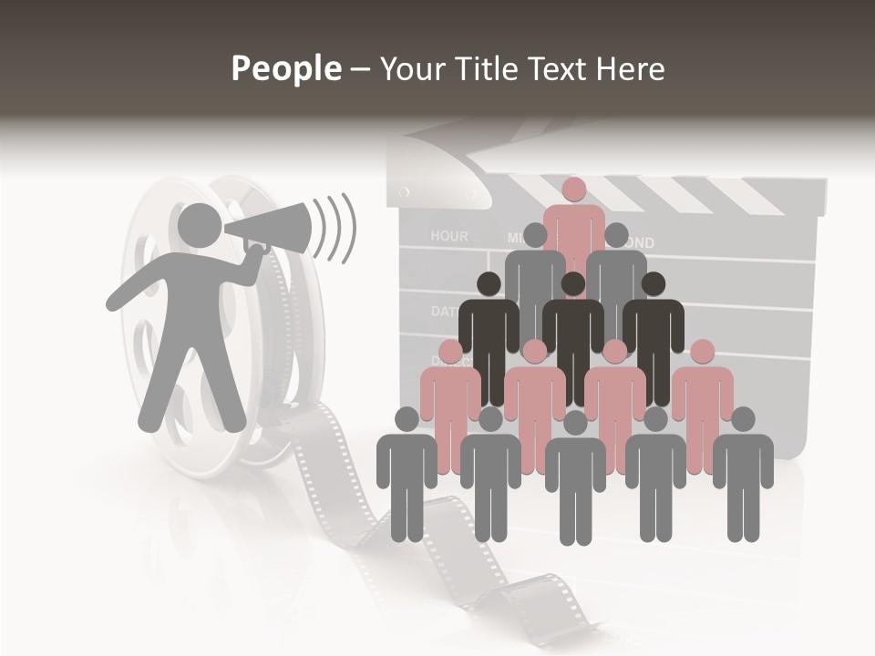 Video Cinema I Olated PowerPoint Template