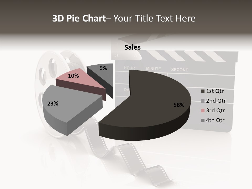 Video Cinema I Olated PowerPoint Template