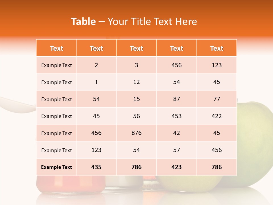 Ingredient Path Child PowerPoint Template