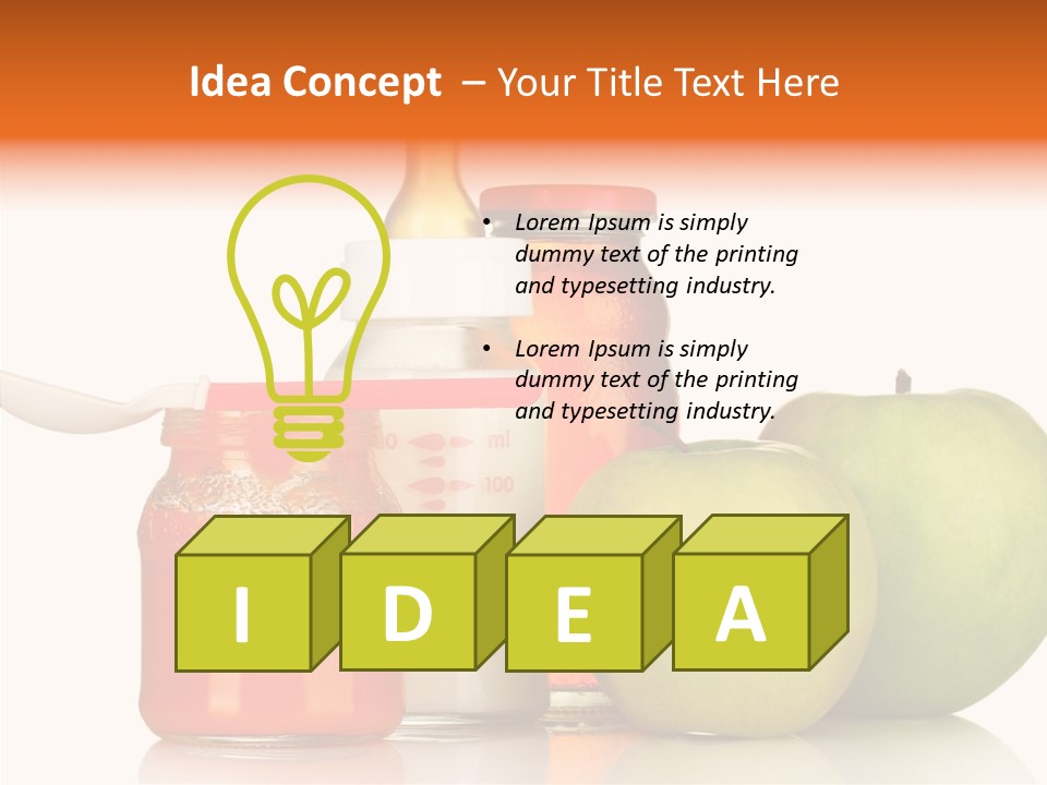 Ingredient Path Child PowerPoint Template