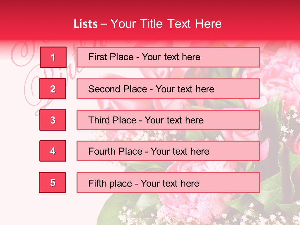 Plant Tradition Congratulations PowerPoint Template