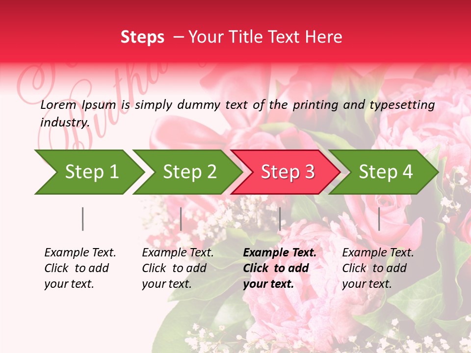 Plant Tradition Congratulations PowerPoint Template