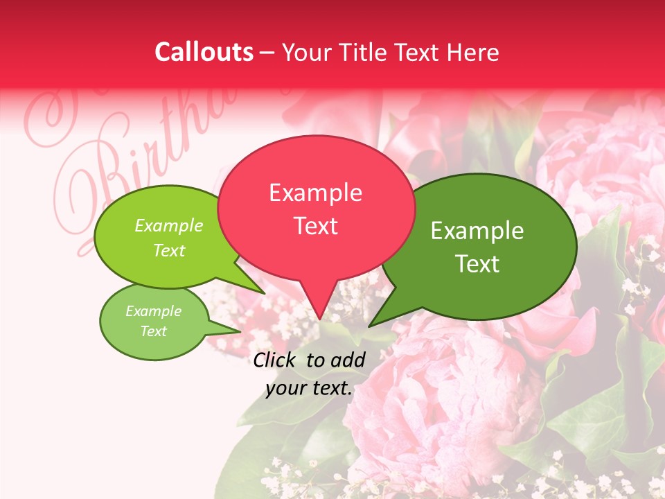 Plant Tradition Congratulations PowerPoint Template