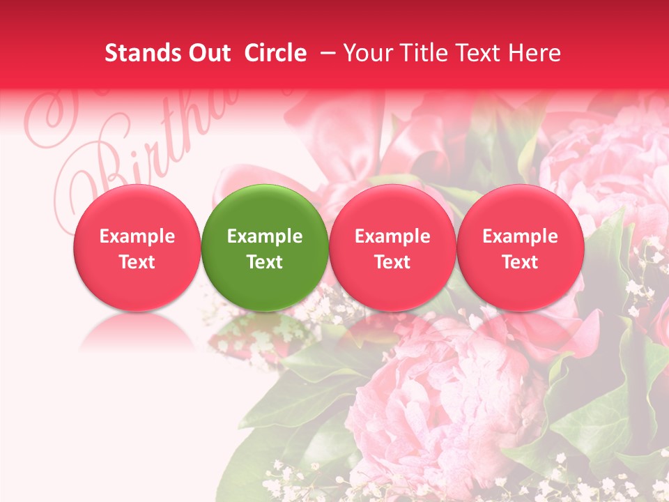 Plant Tradition Congratulations PowerPoint Template