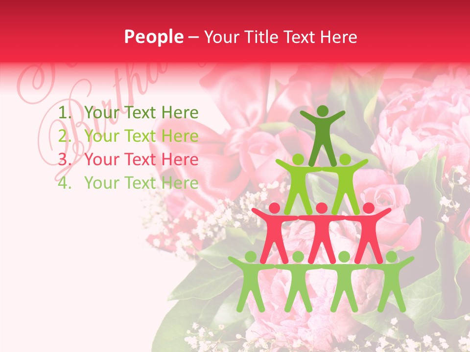 Plant Tradition Congratulations PowerPoint Template