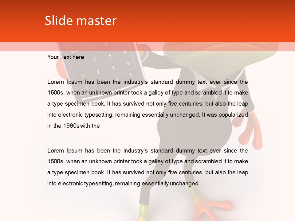 Tropics Ecosystem Mobile PowerPoint Template