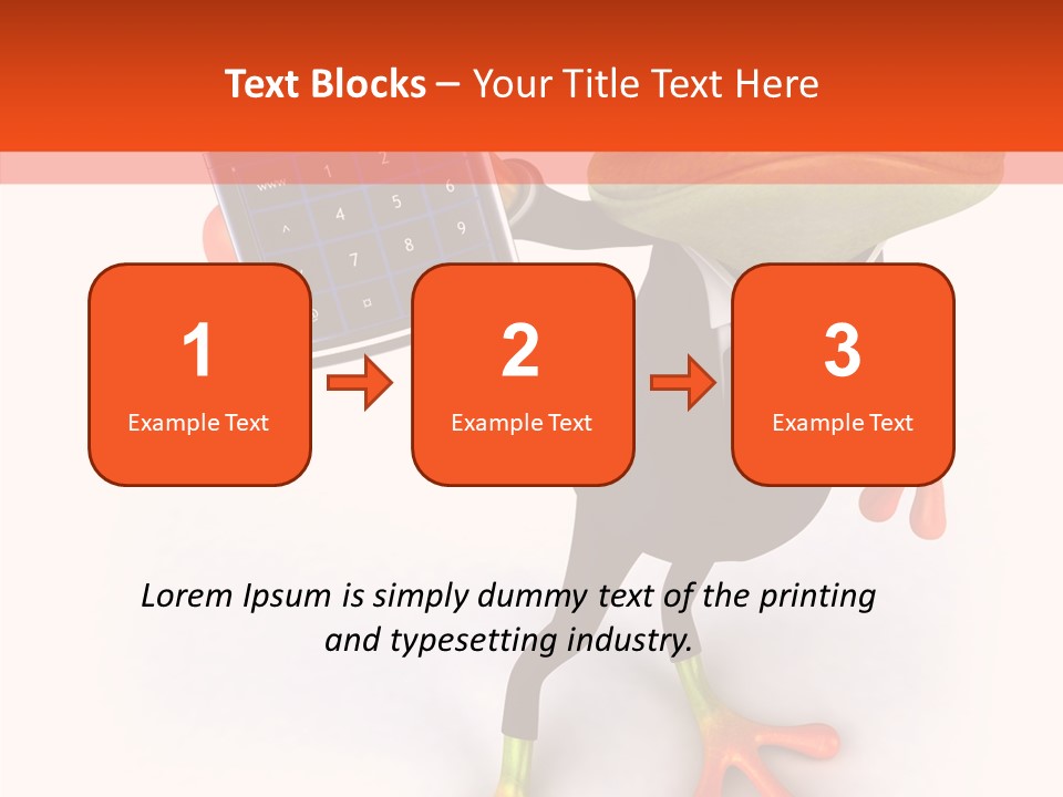 Tropics Ecosystem Mobile PowerPoint Template