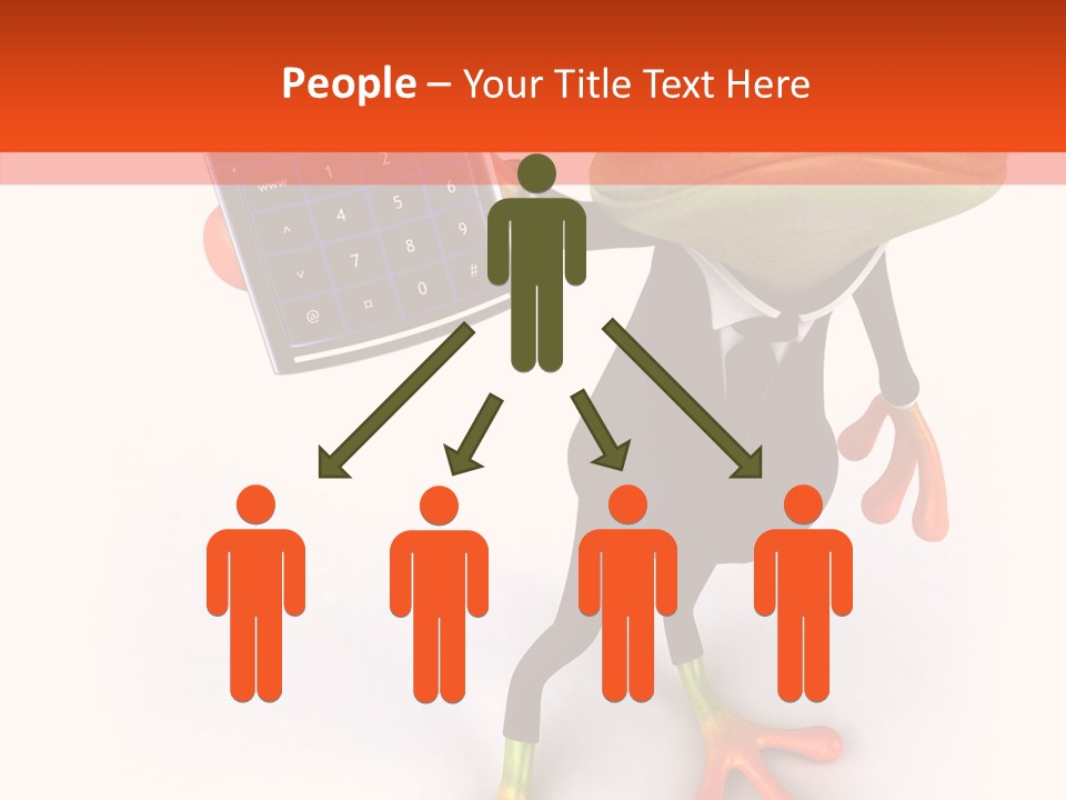 Tropics Ecosystem Mobile PowerPoint Template