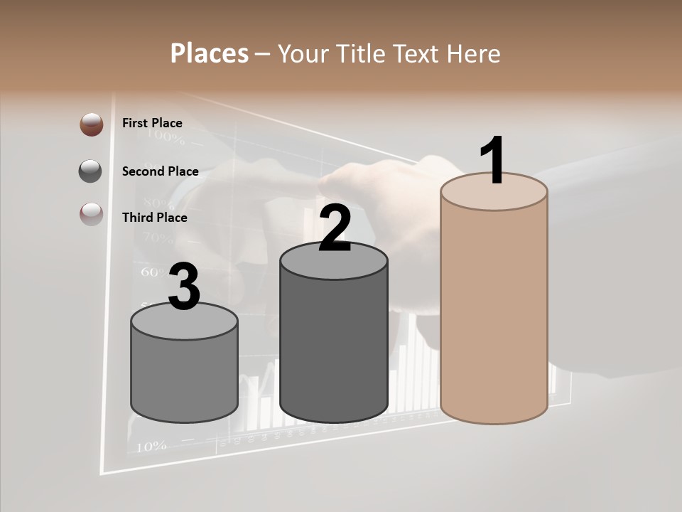 Looking People Price PowerPoint Template