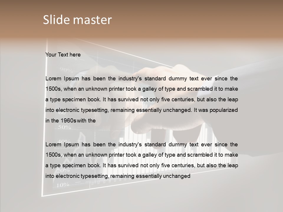 Looking People Price PowerPoint Template