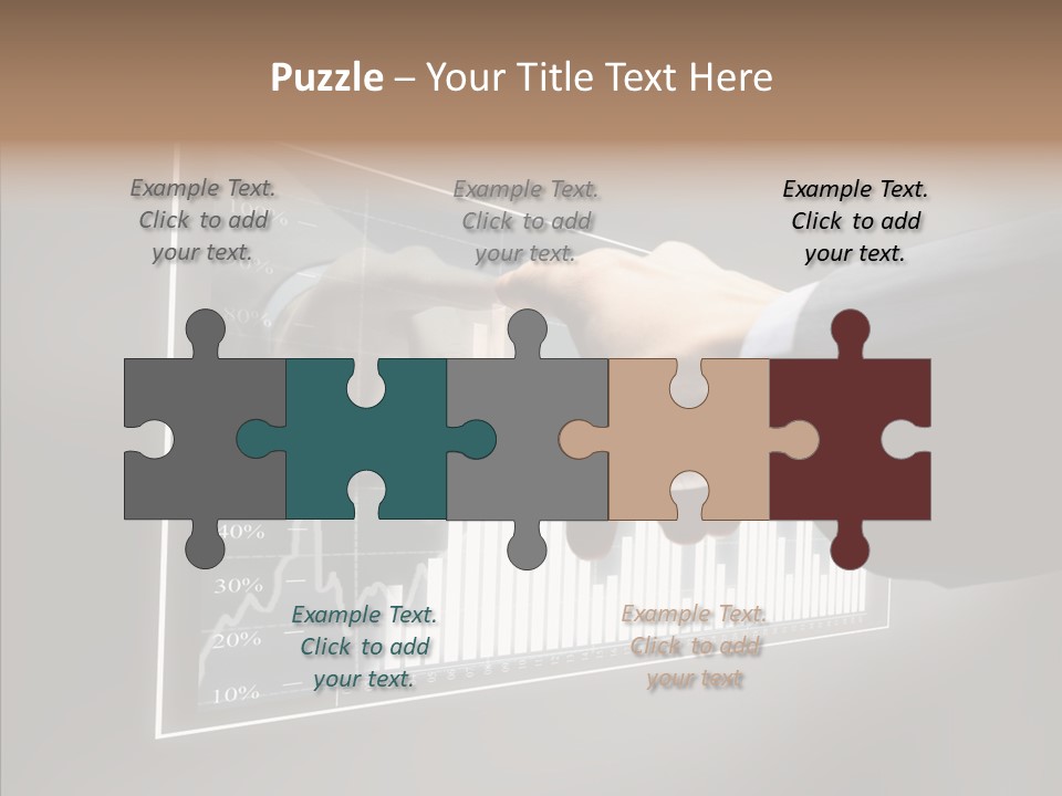 Looking People Price PowerPoint Template