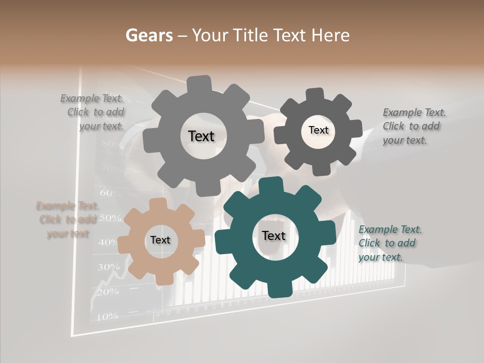 Looking People Price PowerPoint Template