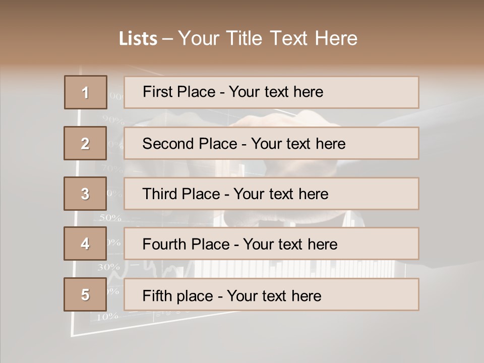 Looking People Price PowerPoint Template