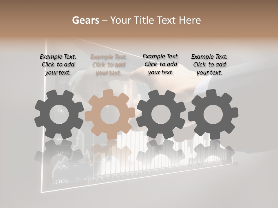 Looking People Price PowerPoint Template