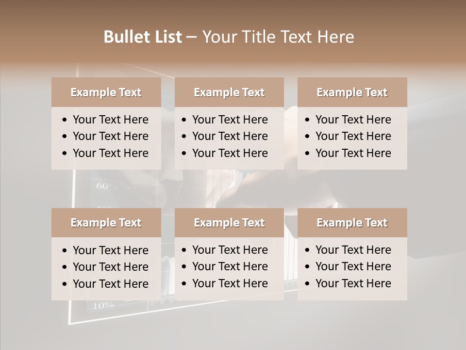 Looking People Price PowerPoint Template
