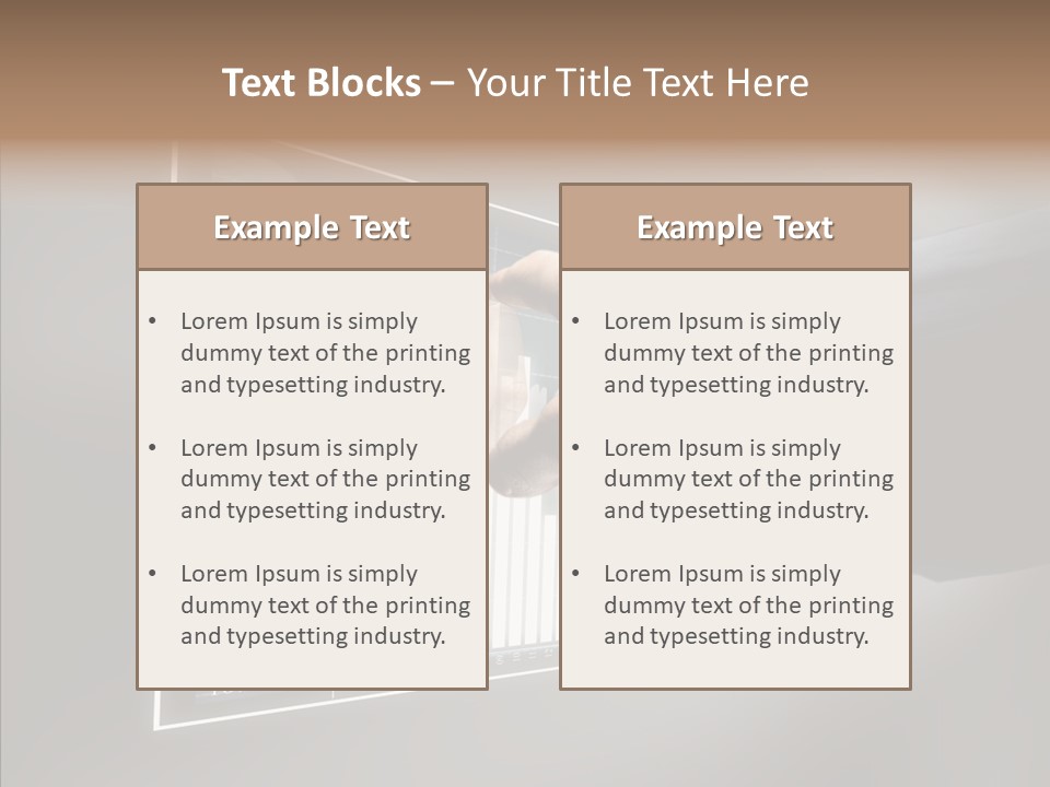 Looking People Price PowerPoint Template