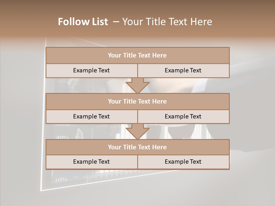 Looking People Price PowerPoint Template