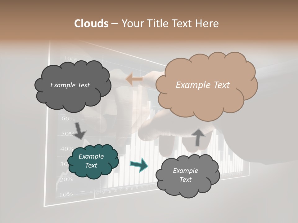 Looking People Price PowerPoint Template