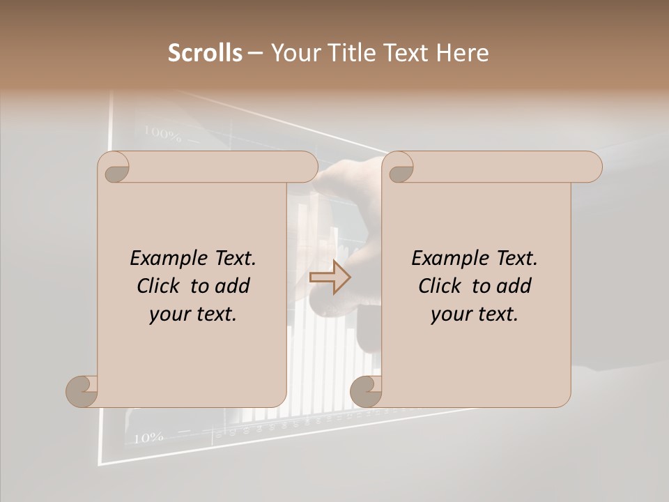 Looking People Price PowerPoint Template