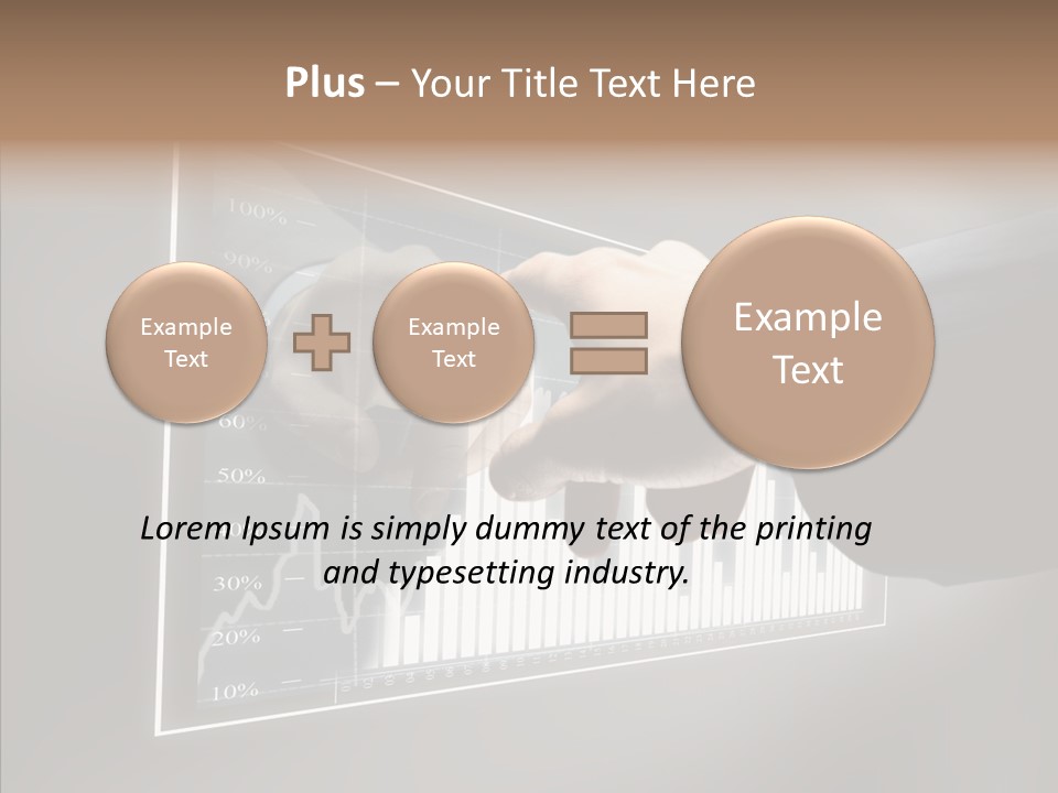 Looking People Price PowerPoint Template