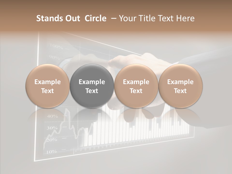 Looking People Price PowerPoint Template