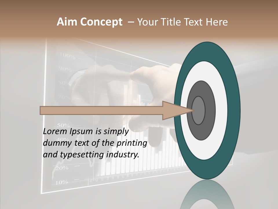 Looking People Price PowerPoint Template