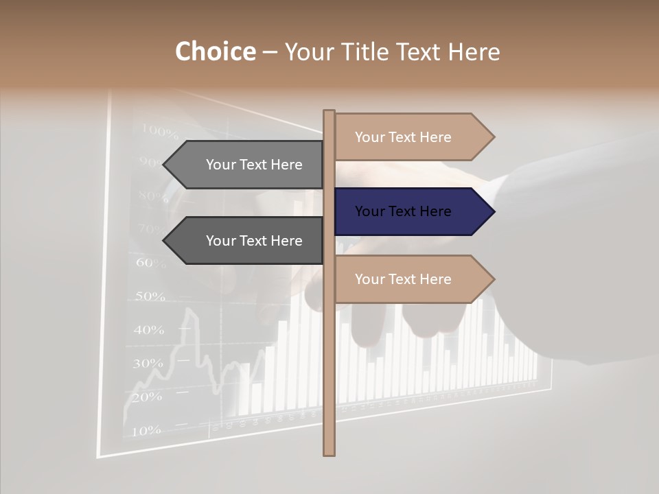 Looking People Price PowerPoint Template