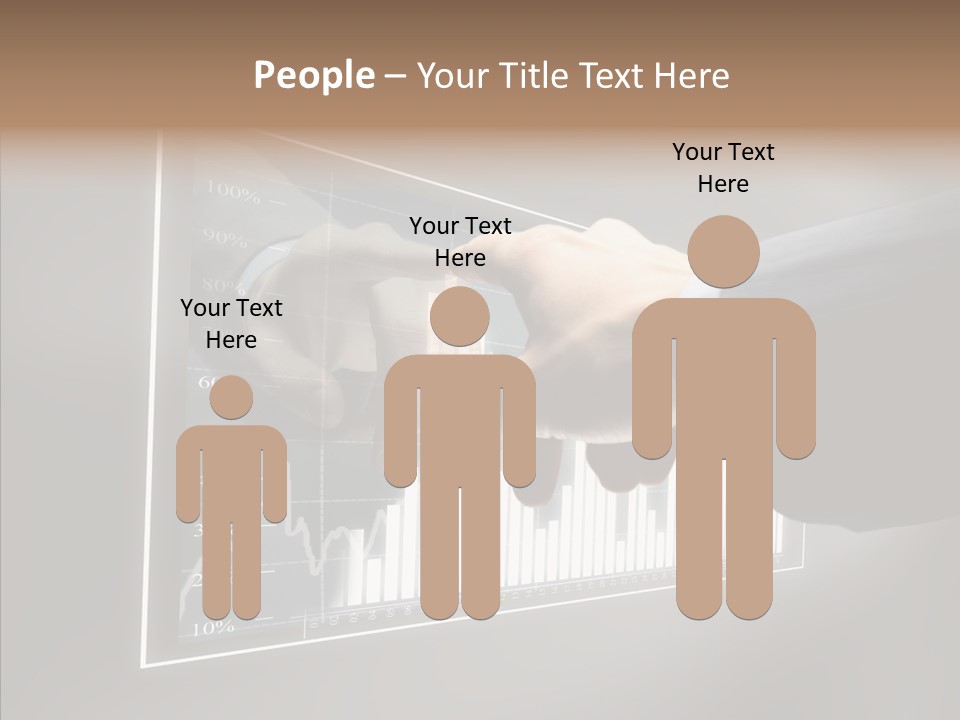 Looking People Price PowerPoint Template