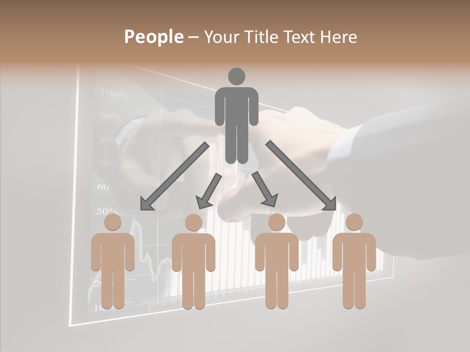 Looking People Price PowerPoint Template