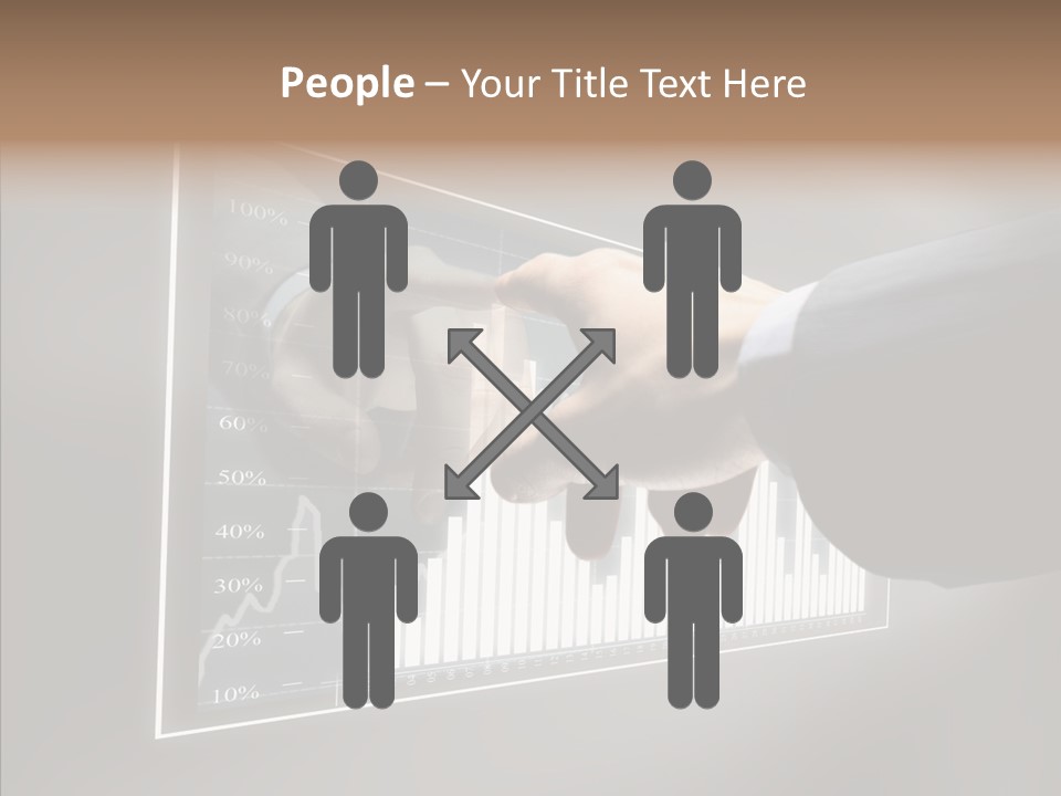 Looking People Price PowerPoint Template