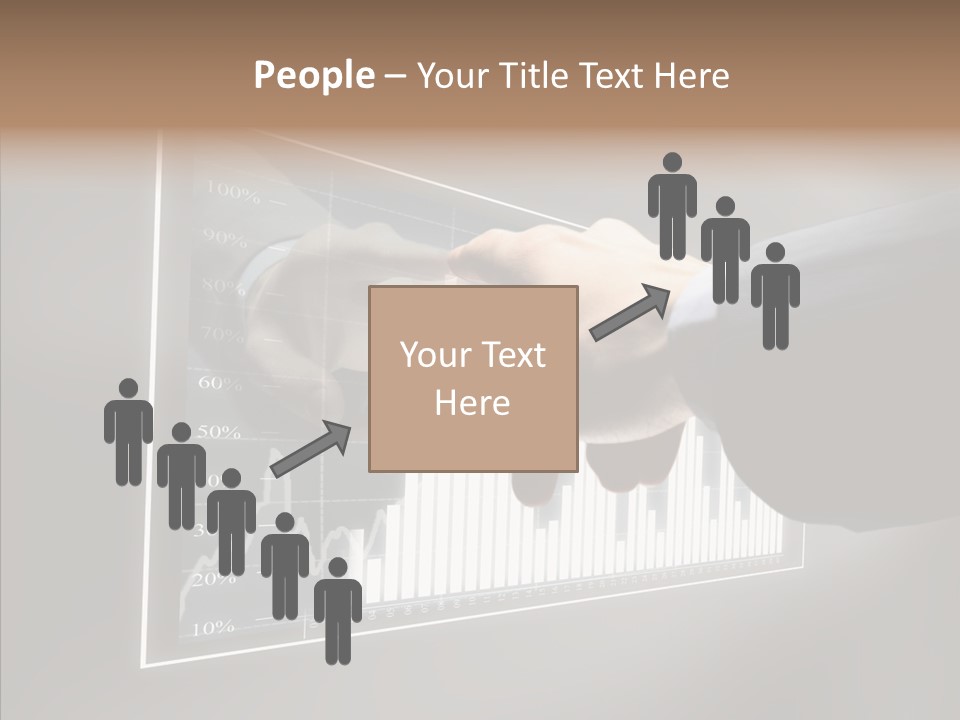 Looking People Price PowerPoint Template