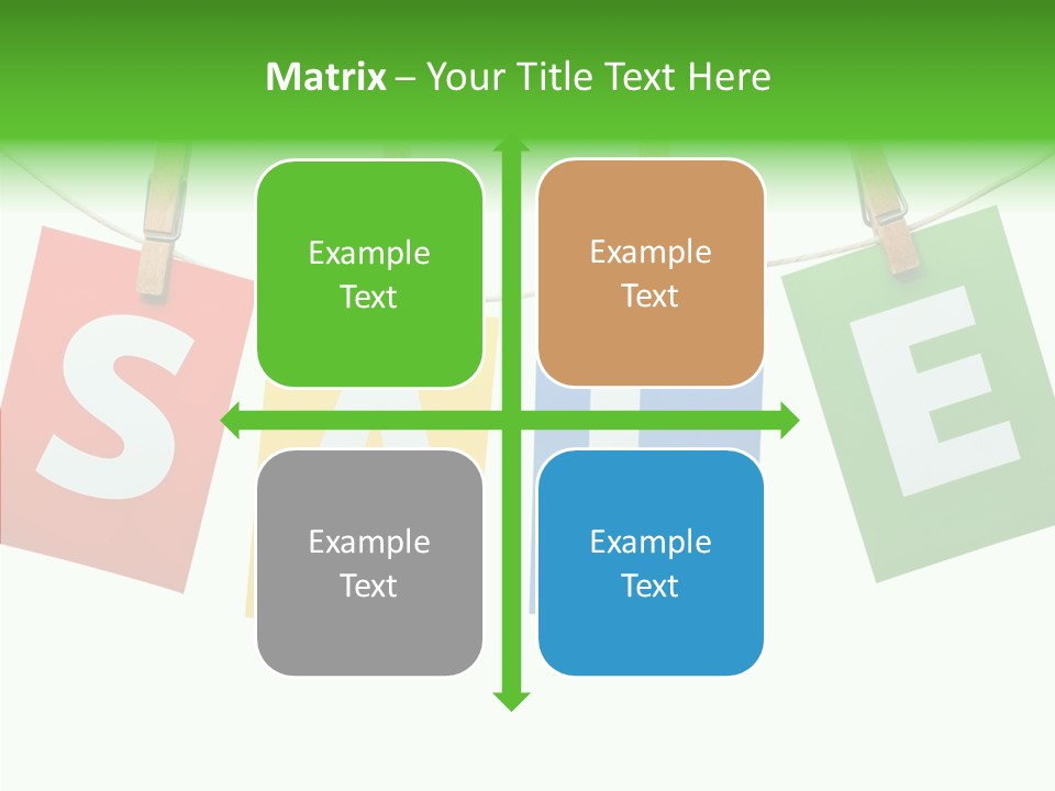 Hanging Merchandi E Bu Ine PowerPoint Template