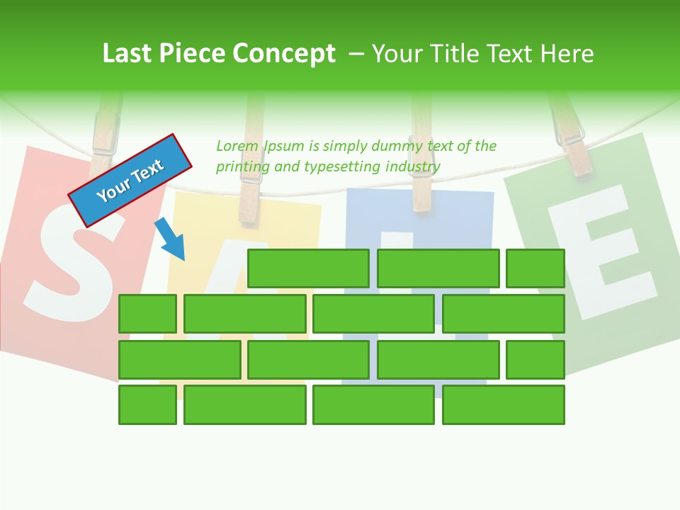 Hanging Merchandi E Bu Ine PowerPoint Template