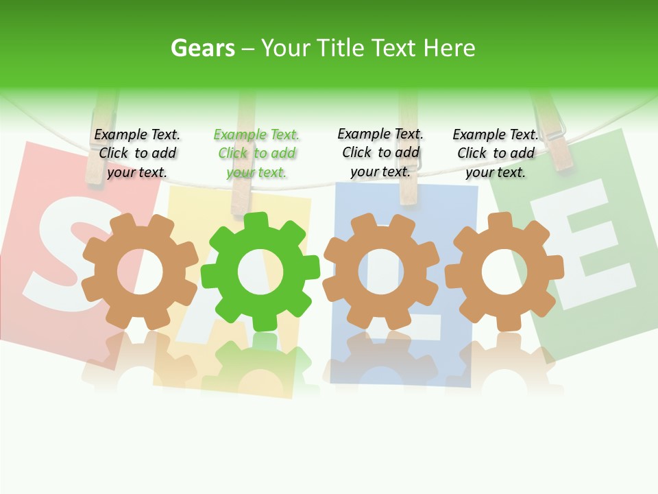 Hanging Merchandi E Bu Ine PowerPoint Template