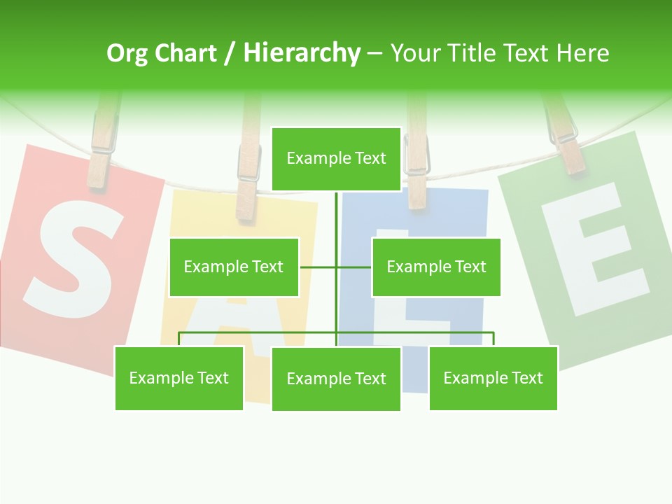 Hanging Merchandi E Bu Ine PowerPoint Template