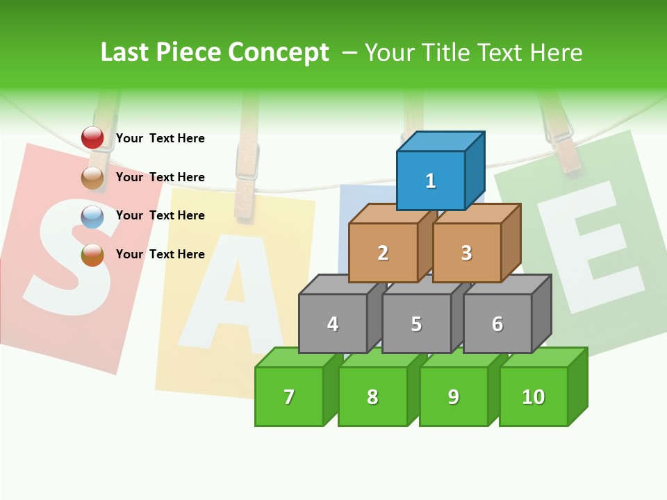 Hanging Merchandi E Bu Ine PowerPoint Template