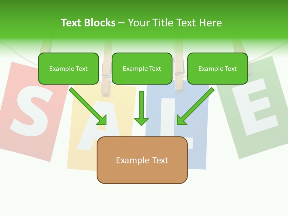 Hanging Merchandi E Bu Ine PowerPoint Template
