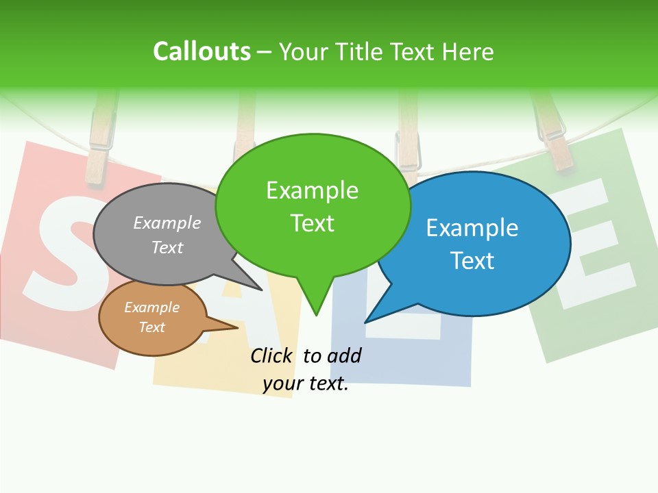 Hanging Merchandi E Bu Ine PowerPoint Template
