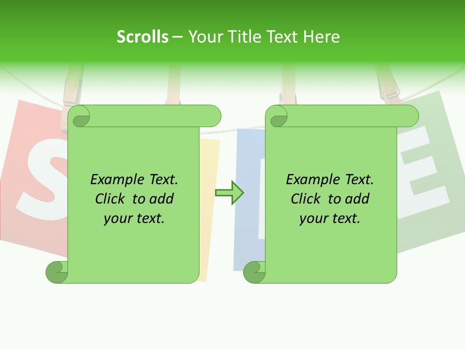Hanging Merchandi E Bu Ine PowerPoint Template