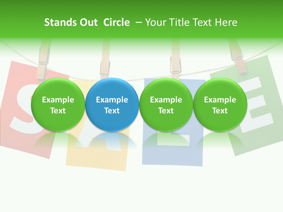 Hanging Merchandi E Bu Ine PowerPoint Template