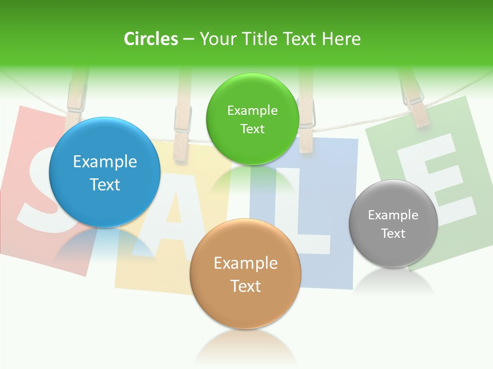 Hanging Merchandi E Bu Ine PowerPoint Template